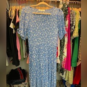 Called to Surf Daisy print dress